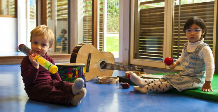 L'éveil musical (crédit : Emilie Chaix / Mairie de Paris)